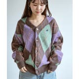 ブラウン系(22) | モヘヤタッチカーディガン | ROPE' PICNIC