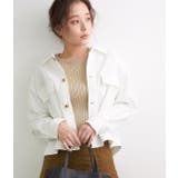 テンセル混ストレッチジャケット | ROPE' PICNIC | 詳細画像1