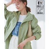 カーキ系(38) | 【花粉ガード・撥水加工】ミドル丈マウンテンパーカ スプリングコート | ROPE' PICNIC