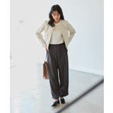 【花粉ガード】シンセティックレザーノーカラージャケット | ROPE' PICNIC | 詳細画像13 