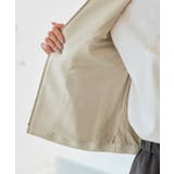 【花粉ガード】シンセティックレザーノーカラージャケット | ROPE' PICNIC | 詳細画像26 