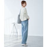 幾何柄ジャガードショート丈ブルゾン | ROPE' PICNIC | 詳細画像16 