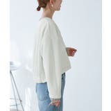 幾何柄ジャガードショート丈ブルゾン | ROPE' PICNIC | 詳細画像20 