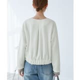 幾何柄ジャガードショート丈ブルゾン | ROPE' PICNIC | 詳細画像21 