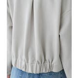 幾何柄ジャガードショート丈ブルゾン | ROPE' PICNIC | 詳細画像27 