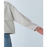 幾何柄ジャガードショート丈ブルゾン | ROPE' PICNIC | 詳細画像29 