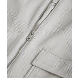 幾何柄ジャガードショート丈ブルゾン | ROPE' PICNIC | 詳細画像34 