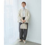 近赤外線防止/ペプラムカーディガンブルゾン | ROPE' PICNIC | 詳細画像10 