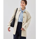 ミドル丈ステンカラーコート/花粉ガード・撥水 | ROPE' PICNIC | 詳細画像12