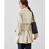 ミドル丈ステンカラーコート/花粉ガード・撥水 | ROPE' PICNIC | 詳細画像15