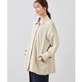 ミドル丈ステンカラーコート/花粉ガード・撥水 | ROPE' PICNIC | 詳細画像24