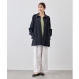 ミドル丈ステンカラーコート/花粉ガード・撥水 | ROPE' PICNIC | 詳細画像26