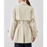 ミドル丈ステンカラーコート/花粉ガード・撥水 | ROPE' PICNIC | 詳細画像34