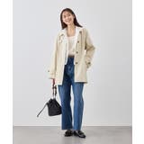 ミドル丈ステンカラーコート/花粉ガード・撥水 | ROPE' PICNIC | 詳細画像8