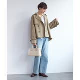 ショート丈トレンチコート/撥水・花粉ガード | ROPE' PICNIC | 詳細画像12 