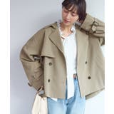 ショート丈トレンチコート/撥水・花粉ガード | ROPE' PICNIC | 詳細画像17 