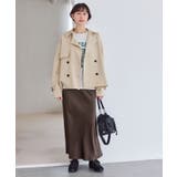 ショート丈トレンチコート/撥水・花粉ガード | ROPE' PICNIC | 詳細画像5 
