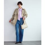 ミドル丈トレンチコート/撥水・花粉ガード | ROPE' PICNIC | 詳細画像13 