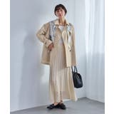 ミドル丈トレンチコート/撥水・花粉ガード | ROPE' PICNIC | 詳細画像3 