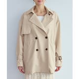 ミドル丈トレンチコート/撥水・花粉ガード | ROPE' PICNIC | 詳細画像30 