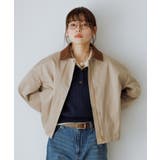 ベージュ系(28) | 配色フィールドジャケットブルゾン | ROPE' PICNIC