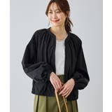 ブラック(01) | ナイロンブルゾン/花粉ガード・撥水 | ROPE' PICNIC