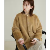 ダブルフェイスフェザーニットコート | ROPE' PICNIC | 詳細画像13