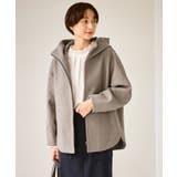 ジャージーメルトンシリーズ ジップアップフーデッドコート 無地 | ROPE' PICNIC | 詳細画像13