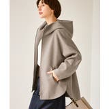 ジャージーメルトンシリーズ ジップアップフーデッドコート 無地 | ROPE' PICNIC | 詳細画像14