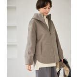 ジャージーメルトンシリーズ ジップアップフーデッドコート 無地 | ROPE' PICNIC | 詳細画像16