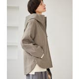 ジャージーメルトンシリーズ ジップアップフーデッドコート 無地 | ROPE' PICNIC | 詳細画像17