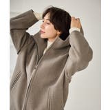 ジャージーメルトンシリーズ ジップアップフーデッドコート 無地 | ROPE' PICNIC | 詳細画像19