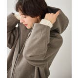 ジャージーメルトンシリーズ ジップアップフーデッドコート 無地 | ROPE' PICNIC | 詳細画像20