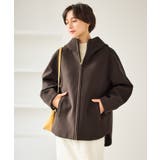 ジャージーメルトンシリーズ ジップアップフーデッドコート 無地 | ROPE' PICNIC | 詳細画像23