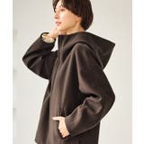 ジャージーメルトンシリーズ ジップアップフーデッドコート 無地 | ROPE' PICNIC | 詳細画像24