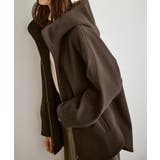 【新色追加】ジャージーメルトンシリーズ ジップアップフーデッドコート 無地 | ROPE' PICNIC | 詳細画像32 