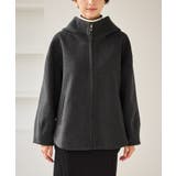 ジャージーメルトンシリーズ ジップアップフーデッドコート 無地 | ROPE' PICNIC | 詳細画像30