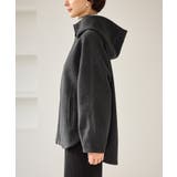 ジャージーメルトンシリーズ ジップアップフーデッドコート 無地 | ROPE' PICNIC | 詳細画像31