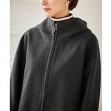 ジャージーメルトンシリーズ ジップアップフーデッドコート 無地 | ROPE' PICNIC | 詳細画像33