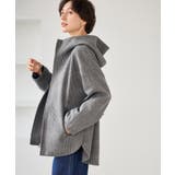 ジャージーメルトンシリーズ ジップアップフーデッドコート 無地 | ROPE' PICNIC | 詳細画像4