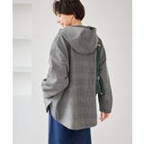 ジャージーメルトンシリーズ ジップアップフーデッドコート 無地 | ROPE' PICNIC | 詳細画像5