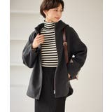 ジャージーメルトンシリーズ ジップアップフーデッドコート 無地 | ROPE' PICNIC | 詳細画像8