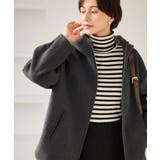 ジャージーメルトンシリーズ ジップアップフーデッドコート 無地 | ROPE' PICNIC | 詳細画像9