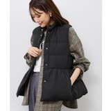 【GREEN DOWN/グリーンダウン】ペプラムダウンベスト | ROPE' PICNIC | 詳細画像12 