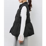 【GREEN DOWN/グリーンダウン】ペプラムダウンベスト | ROPE' PICNIC | 詳細画像21 