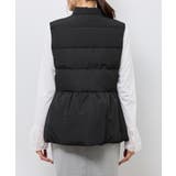 【GREEN DOWN/グリーンダウン】ペプラムダウンベスト | ROPE' PICNIC | 詳細画像22 