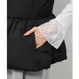 【GREEN DOWN/グリーンダウン】ペプラムダウンベスト | ROPE' PICNIC | 詳細画像25 