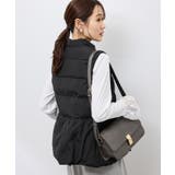 【GREEN DOWN/グリーンダウン】ペプラムダウンベスト | ROPE' PICNIC | 詳細画像6 