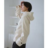 ジャージーメルトンシリーズ ファー付きショートダッフルコート/リンクコーデ | ROPE' PICNIC | 詳細画像13 