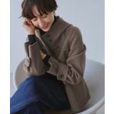 ジャージーメルトンシリーズ ファー付きショートダッフルコート/リンクコーデ | ROPE' PICNIC | 詳細画像23 